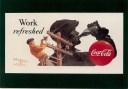 16. 1990 Work Refreshed - frorm the archives of the Coca-Cola Company - Bob Skemp 1950 - 10.8x15.3cm (Small)